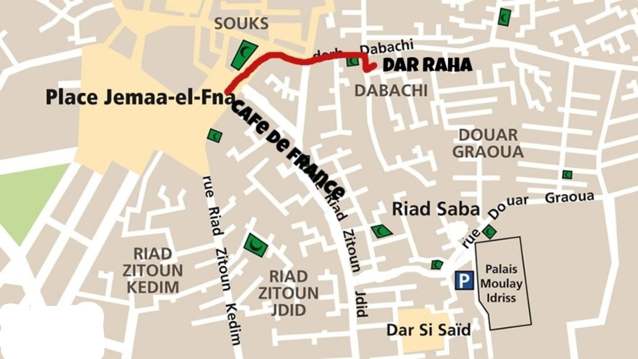 Dar Raha Hotel มาร์ราเกช ภายนอก รูปภาพ